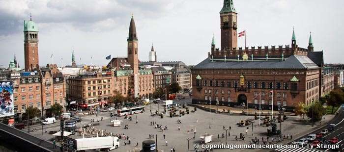 Kopenhagen Rathausplatz